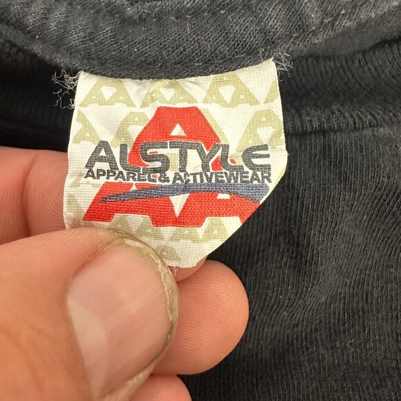 Fireball Cinnamon Whisky Graphic Black T-Shirt XL Alstyle 100% Cotton Unisex - Picture 4 of 6